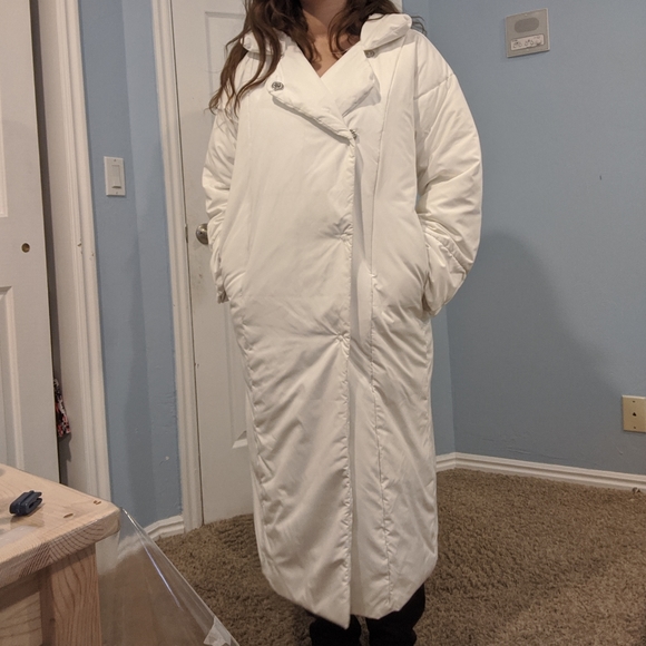 gap elongated down puffer jacket